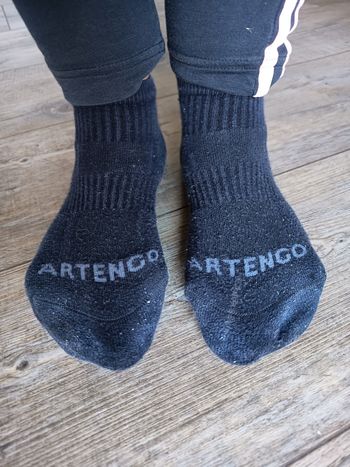 Chaussettes noires femme 36