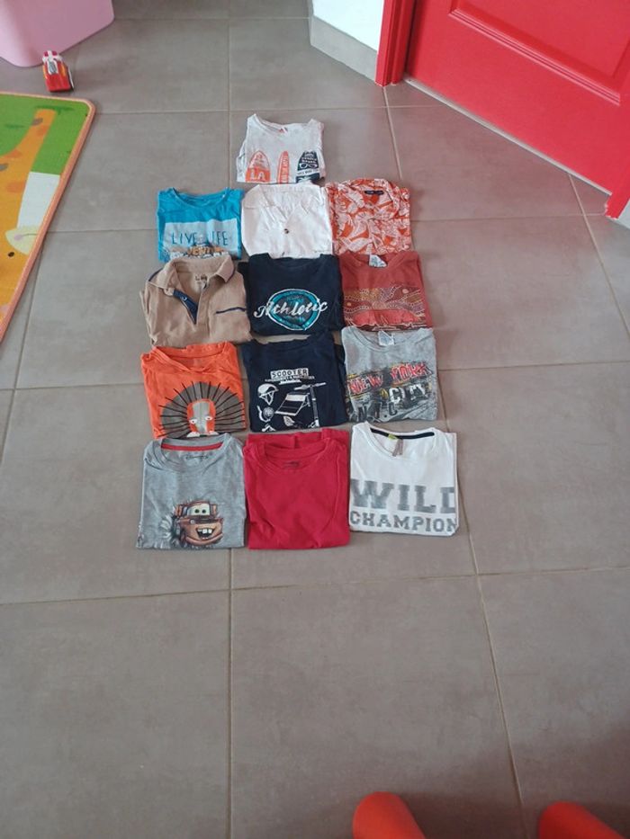 Lot de tee-shirts pour garçon - photo numéro 2