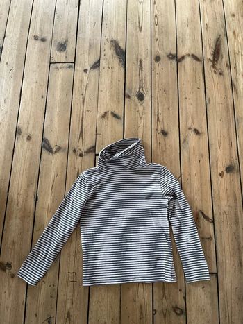 T-shirt manches longues col, roulé cinq ans