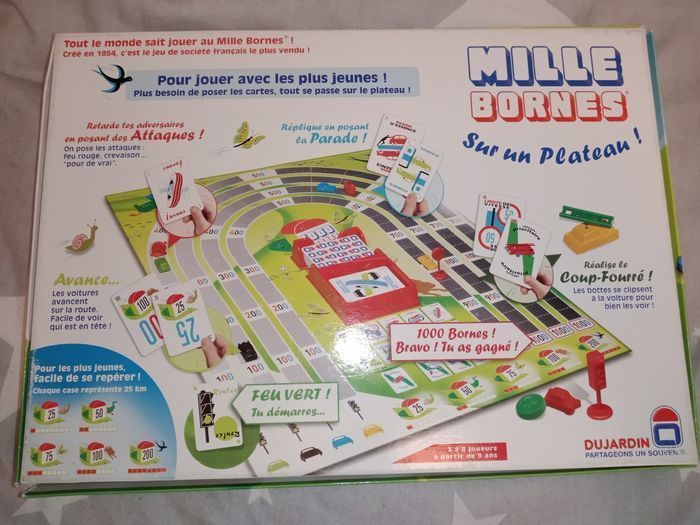 Mille bornes sur un plateau comme neuf - photo numéro 2