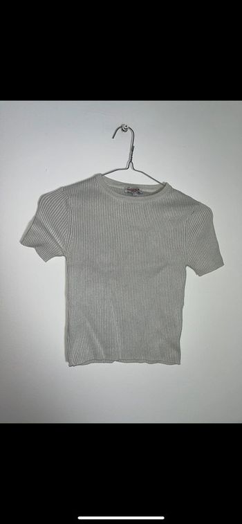 Crop top manches courtes taille S