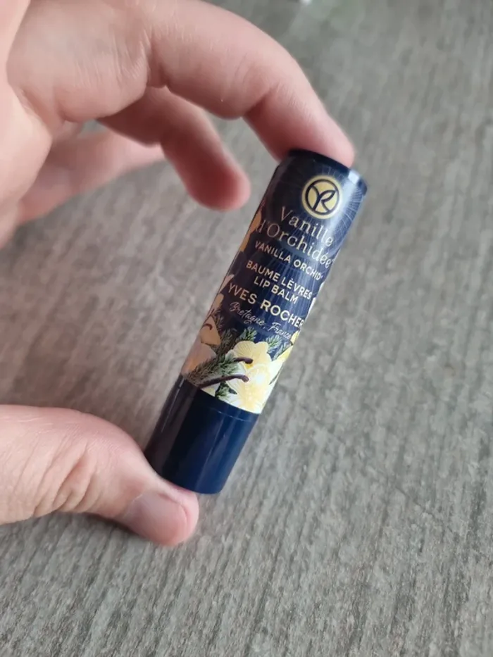 Baume à lèvre vanille d'orchidée Yves rocher