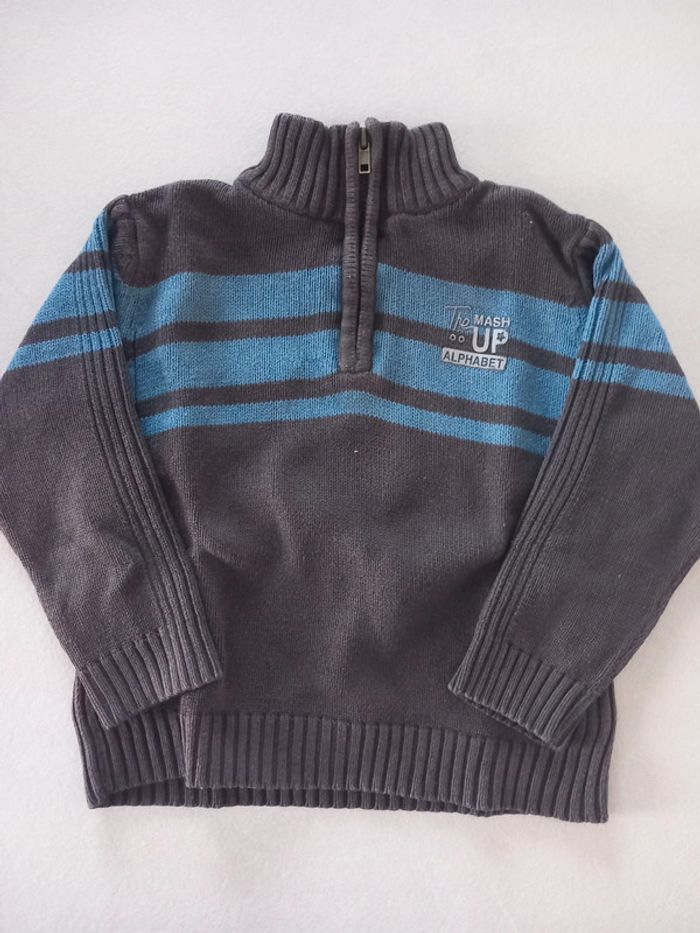 Pull hiver marron