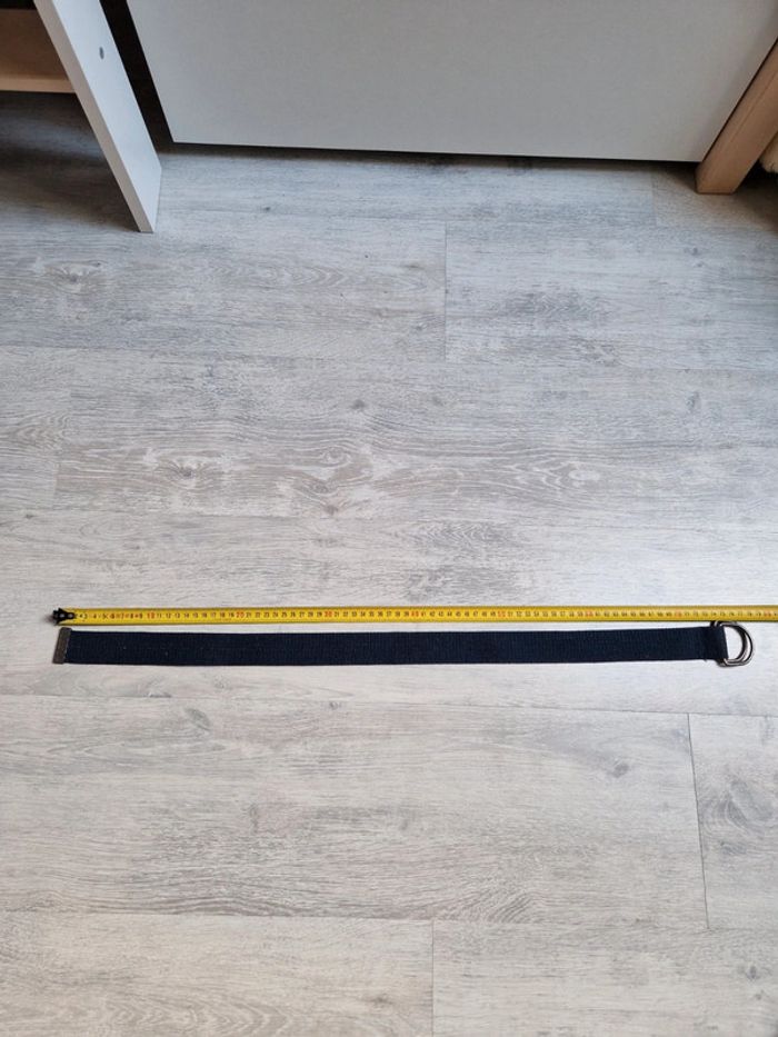 Ceinture bleu marine longueur 74 cm - photo numéro 5