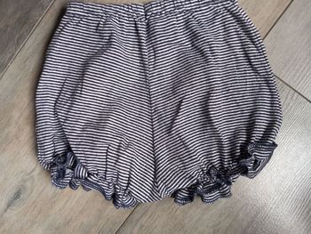 Bloomer rayé 3 mois Petit Bateau