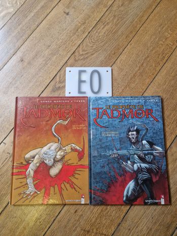 Lot de 2 bd le prophète de tadmor tome 1 et 2 en eo