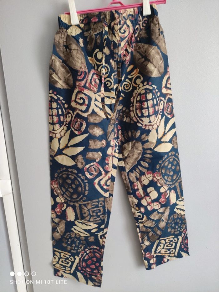 Pantalon multicolore