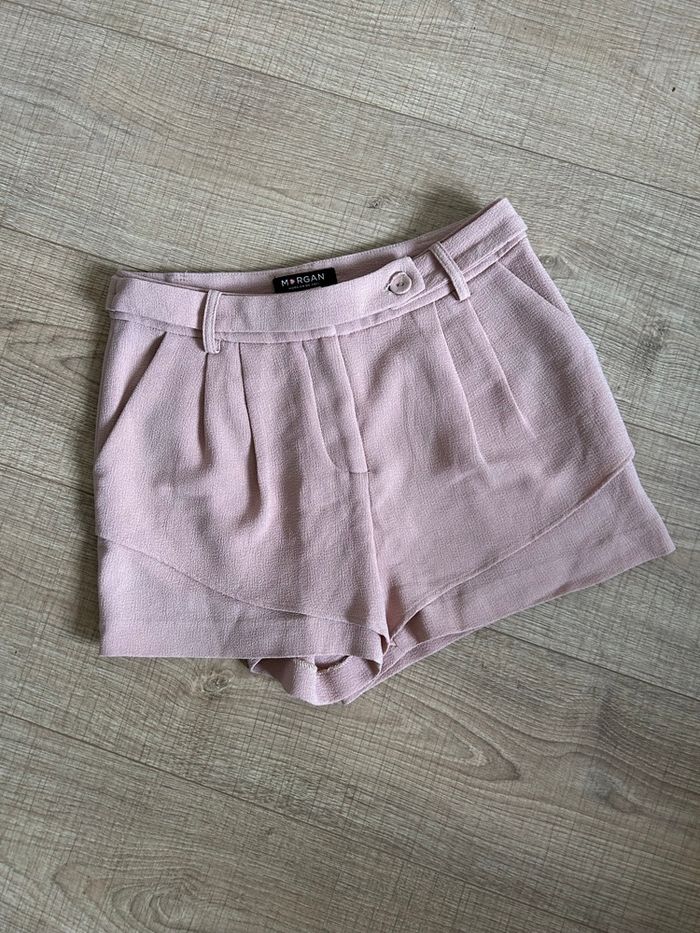 Short beige nude Morgan taille 34 jamais porté - photo numéro 7