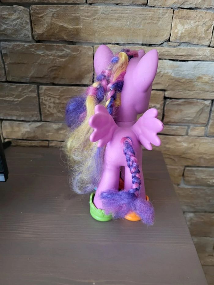 Grande licorne My Little Pony mon petit poney avec chaussons - photo numéro 4