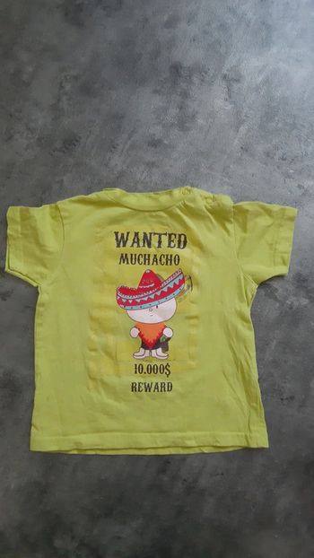 T-shirt manche courte garçon 100% coton