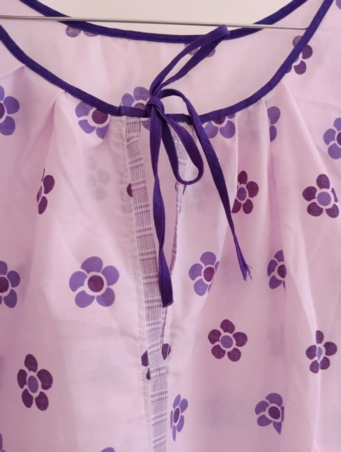 Chemise de nuit vintage à porter en robe taille - photo numéro 6