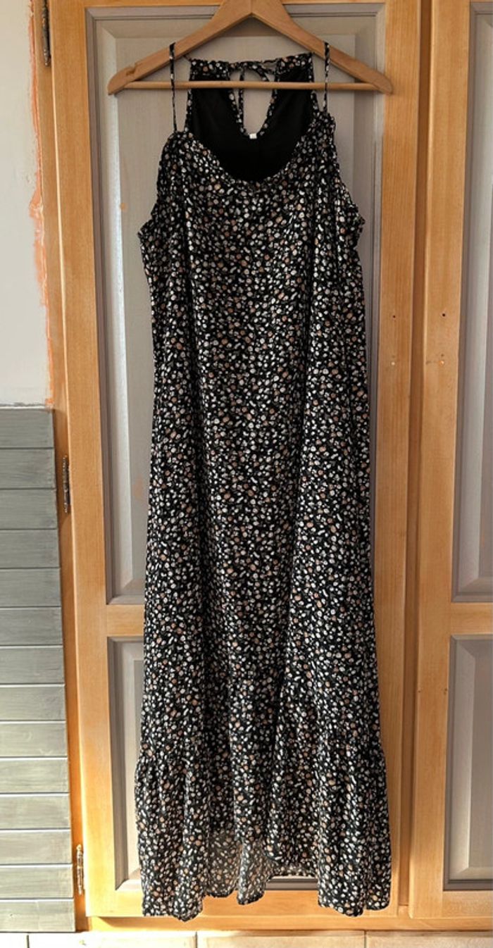 Robe motif fleuri