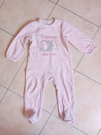 Pyjama éléphant 2 mois