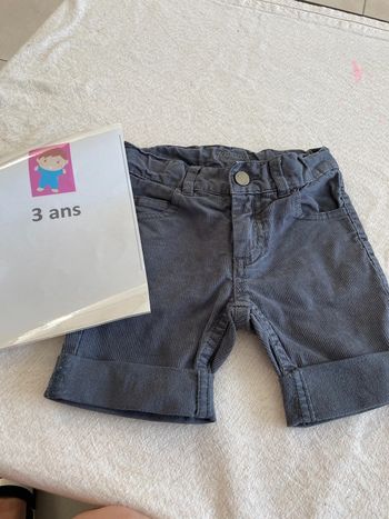 Short jacadi 3 ans