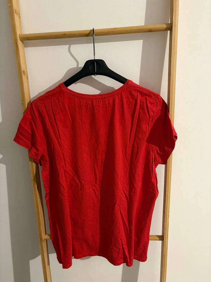 T-shirt Primark Rouge 'Love Always' - Taille S (36/38) - Neuf/Excellent État - photo numéro 3