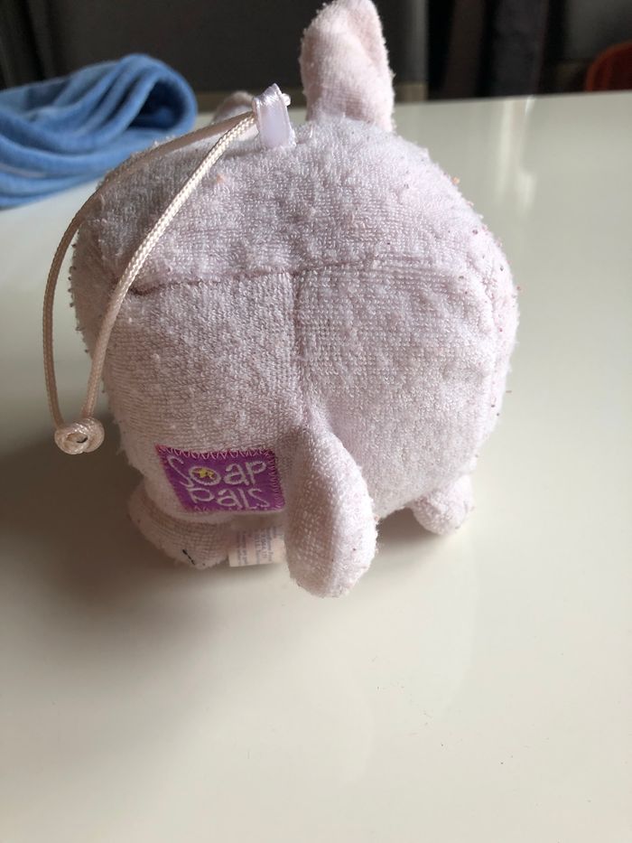 Éponge / gant de toilette lapin - photo numéro 2