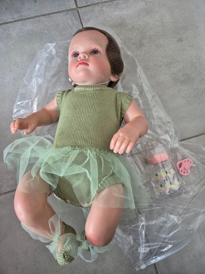 Poupée Reborn 55cm Neuf - photo numéro 5