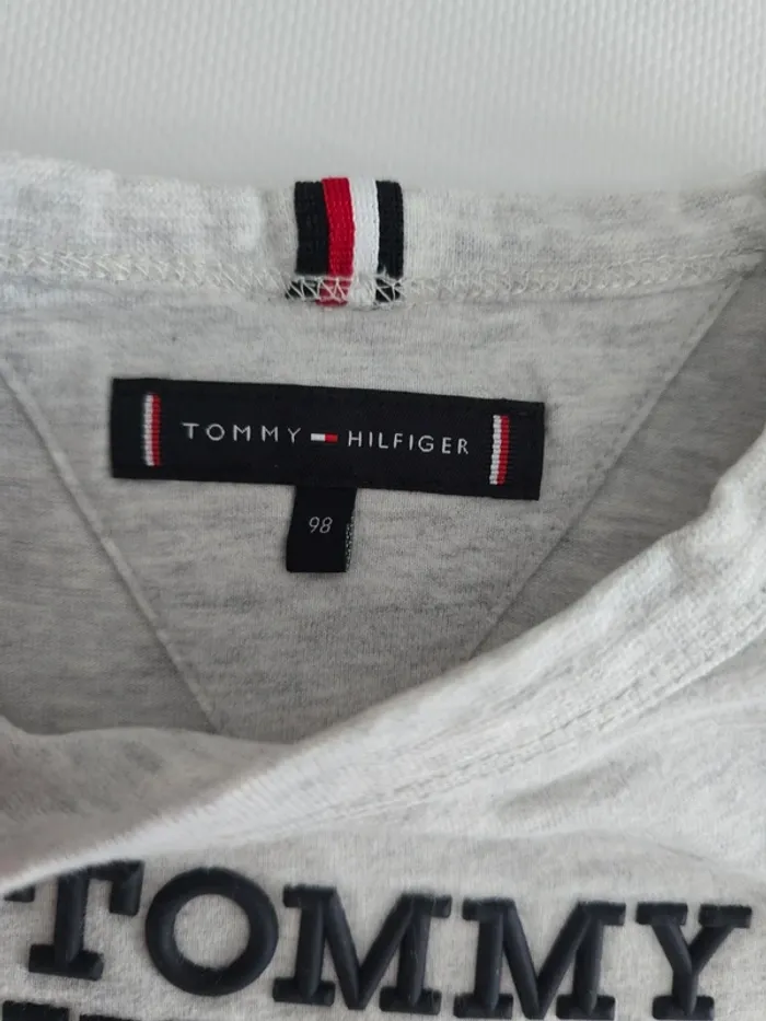 Tee shirt gris - Tommy Hilfiger - photo numéro 3