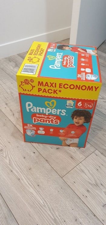 Couches Pampers baby-dry Pants T6