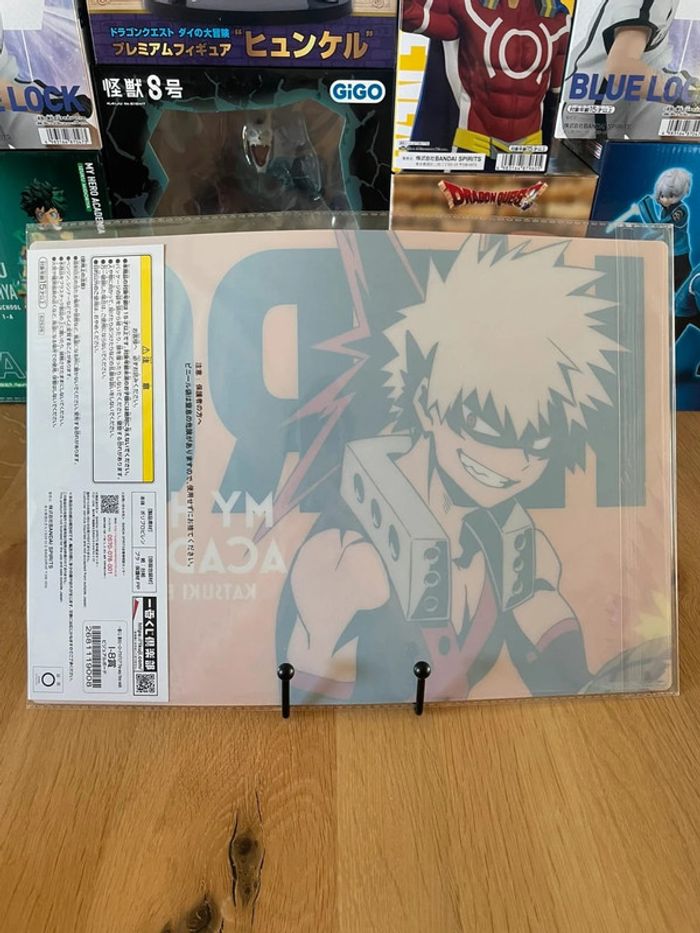 My Hero Academia - Ichiban Kuji - Lot I Affiche Clear Poster A3 Bakugo Katsuki - photo numéro 2
