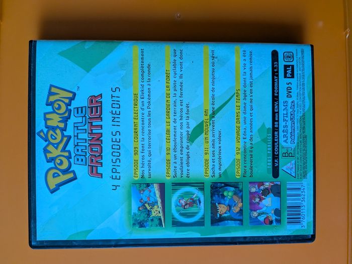 DVD pokemon : Battle Frontier Volume 3 - photo numéro 2