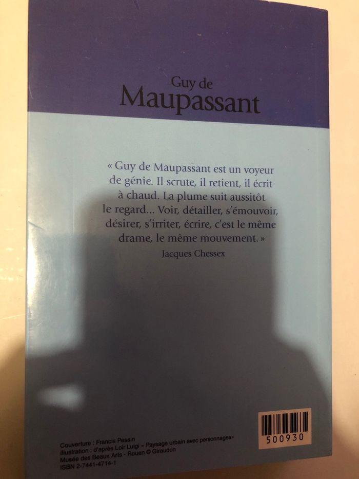 Livre Récits parisiens Guy de maupassant - photo numéro 2