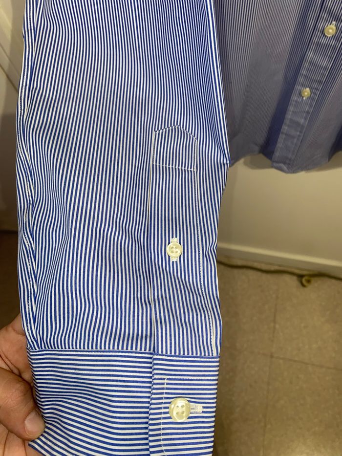 Chemise Slim fît Ralph Lauren bleues - photo numéro 3