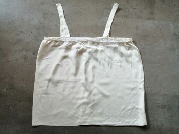 Débardeur caraco écru