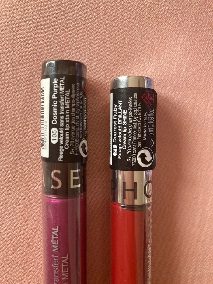 Lot gloss sephora - photo numéro 2
