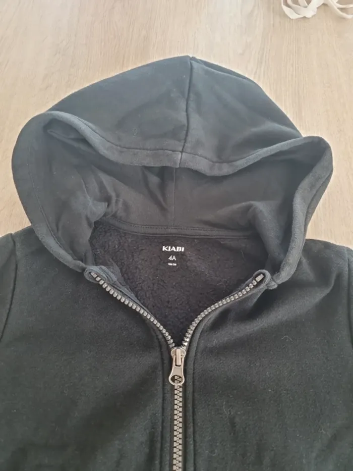 Sweat zippé 4ans - photo numéro 3