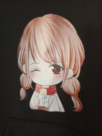 Sweat à capuche intérieur moumoute