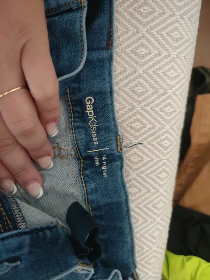 Jeans gap regular 14 ans slim - photo numéro 3