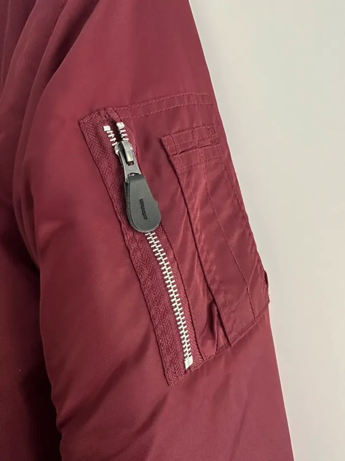 Veste bomber Brandit XL homme – Bordeaux Idéal hiver - photo numéro 7