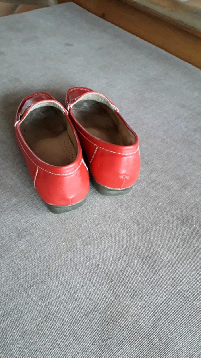Mocassins rouge - photo numéro 3