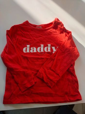 T shirt rouge Kiabi t 24 mois