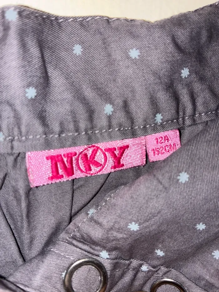 Jupe tissu style jeans, 12 ans, NKY. - photo numéro 4