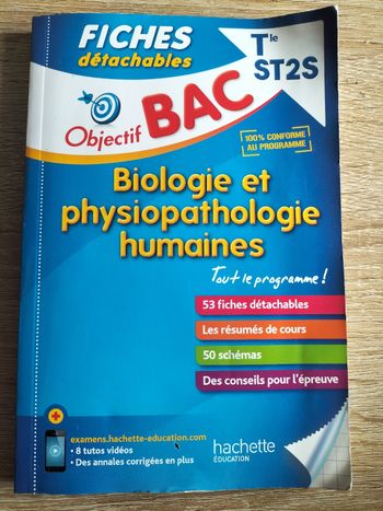 Livre biologie et physiopathologie humaine