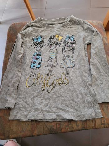 T-shirt little girls 4 ans