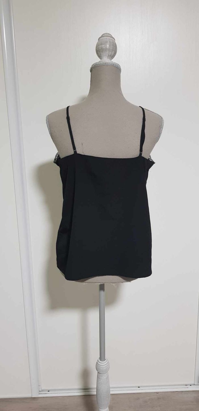 Débardeur à bretelles avec dentelle - photo numéro 3