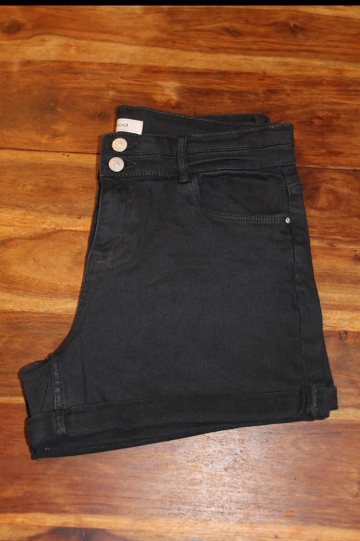 Short jean’s – Noir – Promod - 44 - photo numéro 6
