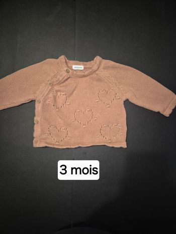 Pull verbaudet 3 mois