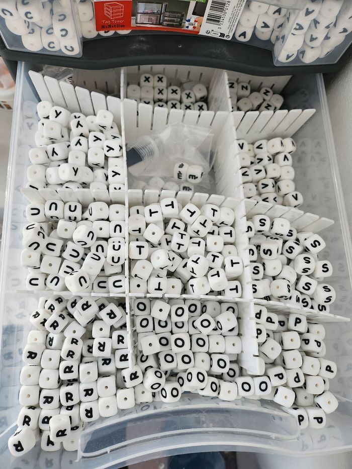 Lettre silicone 12 mm - photo numéro 2