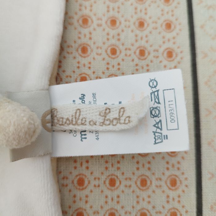Doudou plat lapin Basile et Lola moulin roty - photo numéro 5
