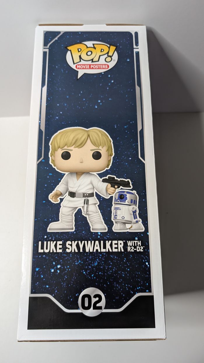 [Funko pop] Figurine Movie Posters Star Wars Luke Skywalker with R2-D2 - photo numéro 2