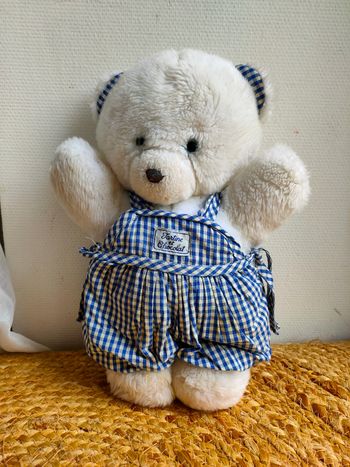 Peluche Vintage Tartine et Chocolat 