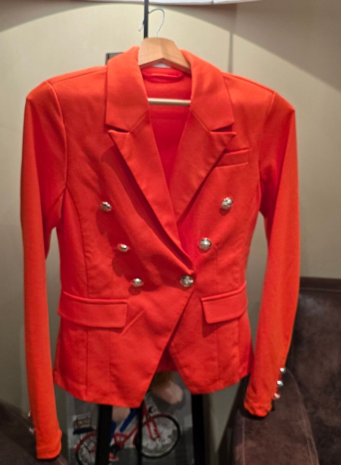 Blazer femme orange - photo numéro 2