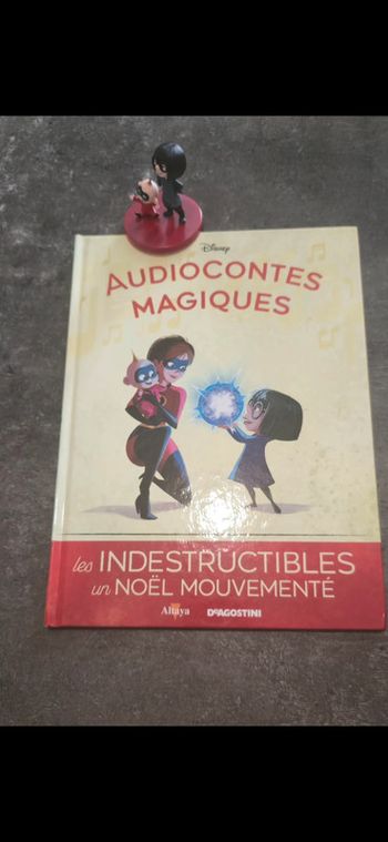 Livre et figurine 138 des audiocontes Magiques altaya audio conte audio compte disney