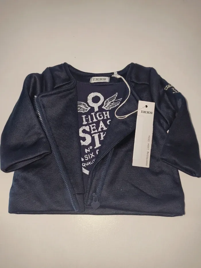 Gilet veste IKKS neuve avec étiquette 3 mois