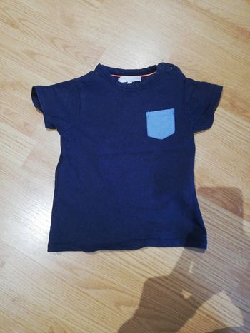 Tee-shirt marine 3 ans
