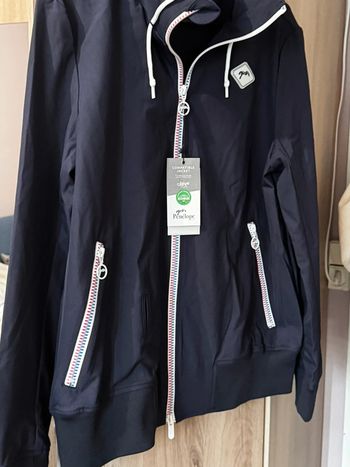Veste équitation Pénélope Leprévost – marine – compatible Airbag Freejump –taille M